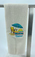 Beach Weekend Microfiber Waffle Weave Hand Towel - Kitchen Towel