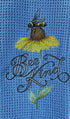 Bee Kind microfiber waffle weave hand  towel - Kitchen towel