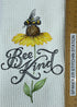 Bee Kind microfiber waffle weave hand  towel - Kitchen towel