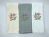 Camelia Sketch Microfiber Waffle Weave Hand Towel