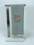 Camelia Sketch Microfiber Waffle Weave Hand Towel