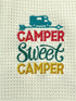 Camper Sweet Camper Microfiber kitchen towel