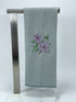 Clematis Microfiber Waffle Weave Hand Towel