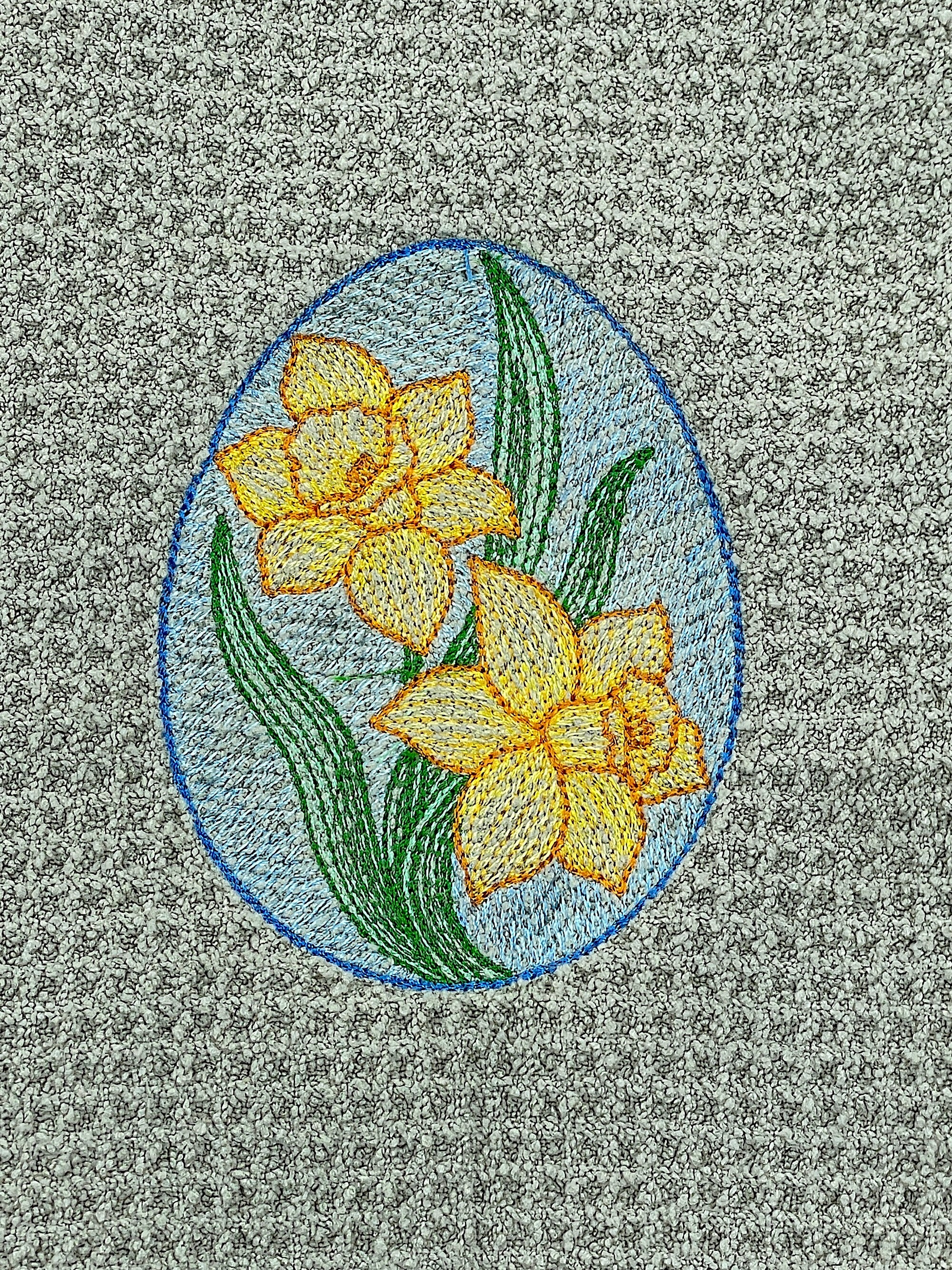 Daffodil Microfiber kitchen towel