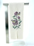 Flower and Butterfly microfiber waffle weave hand  towel - Kitchen towel