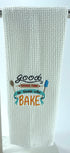 Good things come to those who bake microfiber waffle weave hand towel