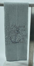 Hope Anchors the Soul microfiber waffle weave hand towel