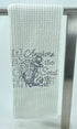 Hope Anchors the Soul microfiber waffle weave hand towel