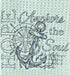 Hope Anchors the Soul microfiber waffle weave hand towel