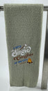 I Need Smore  Campfires in my life microfiber waffle weave hand towel