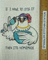 If I have to stir it then it's homemade  Funny kitchen hand towel