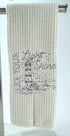 Let your light shine nautical microfiber waffle weave hand towel