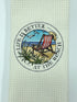 Life is Better at the Beach Microfiber Waffle Weave Hand Towel