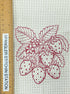 Strawberry  microfiber waffle weave kitchen towel