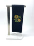 Sunflower Sketch Microfiber Waffle Weave Hand Towel