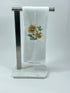 Sunflower Sketch Microfiber Waffle Weave Hand Towel