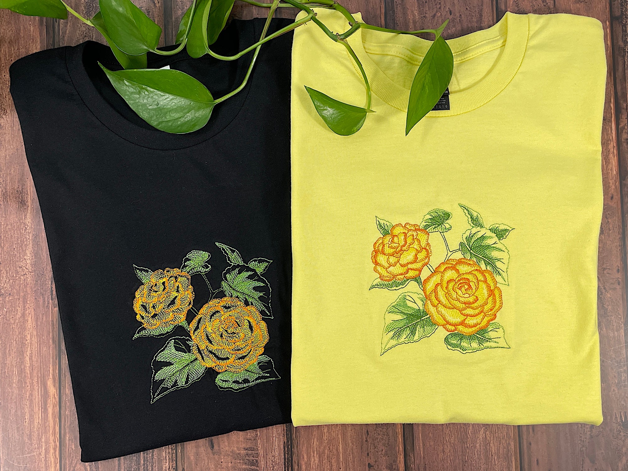 Begonia flower t-shirt