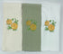 Begonia Sketch towel - microfiber waffle weave hand  towel - Kitchen towel