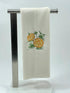 Begonia Sketch towel - microfiber waffle weave hand  towel - Kitchen towel