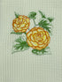 Begonia Sketch towel - microfiber waffle weave hand  towel - Kitchen towel
