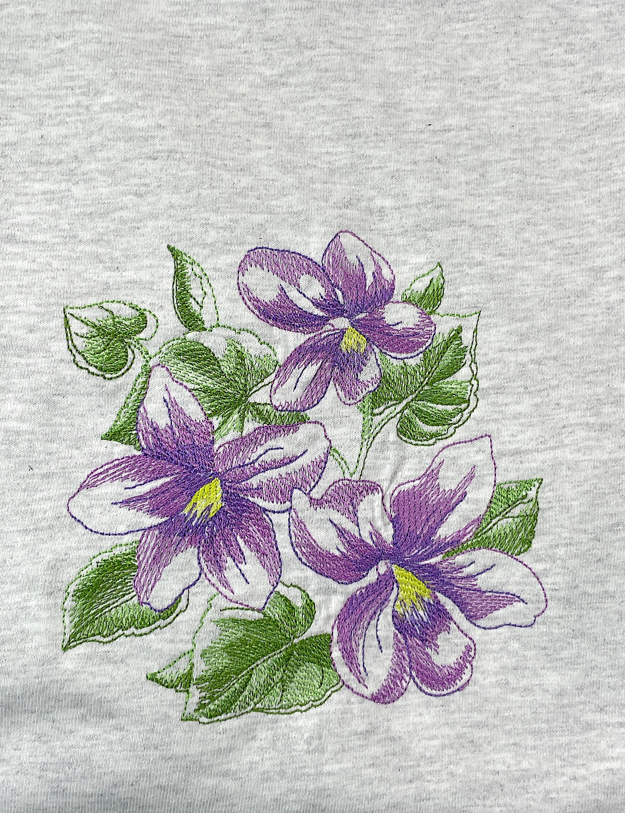 Clematis flower T-shirt