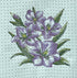 Gladiolus Sketch towel - microfiber waffle weave hand  towel - Kitchen towel