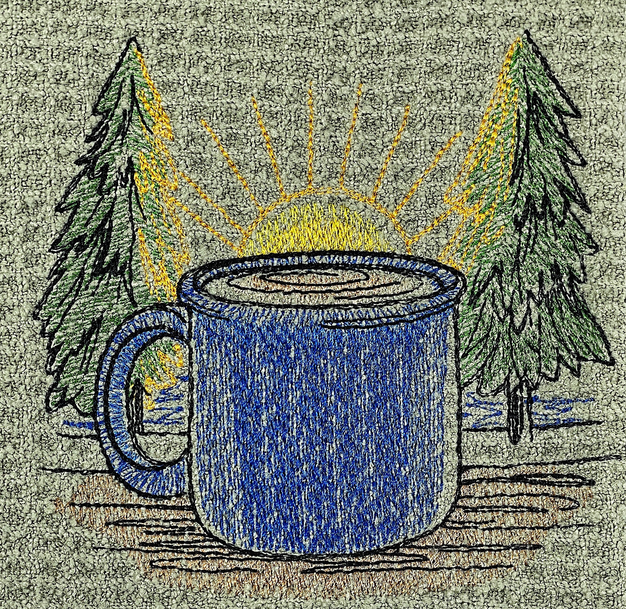 Happy Hour - Coffee Towel - microfiber  towel - Kitchen towel