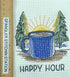 Happy Hour - Coffee Towel - microfiber  towel - Kitchen towel