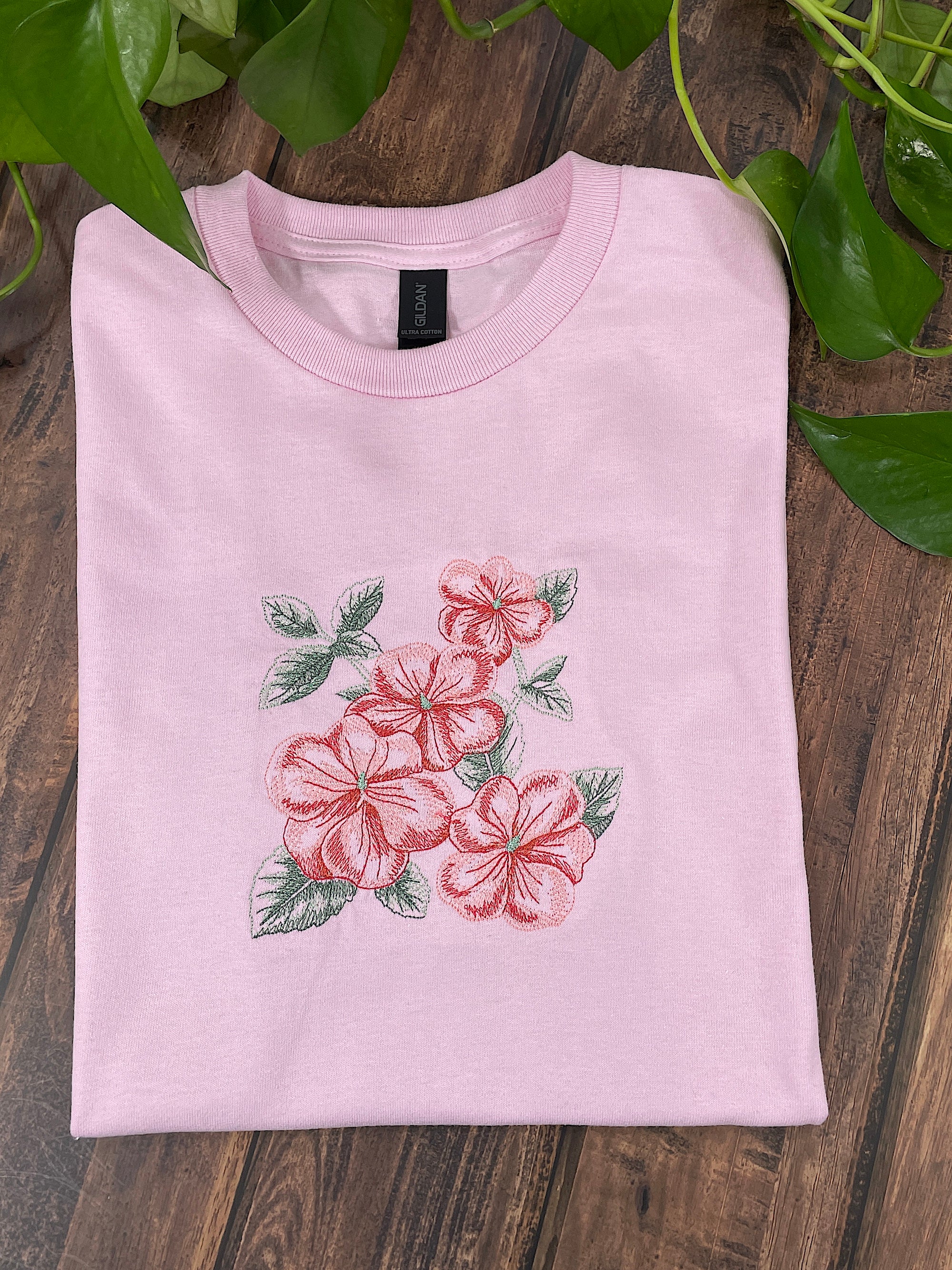 Impatient Sketch Flower T-shirt