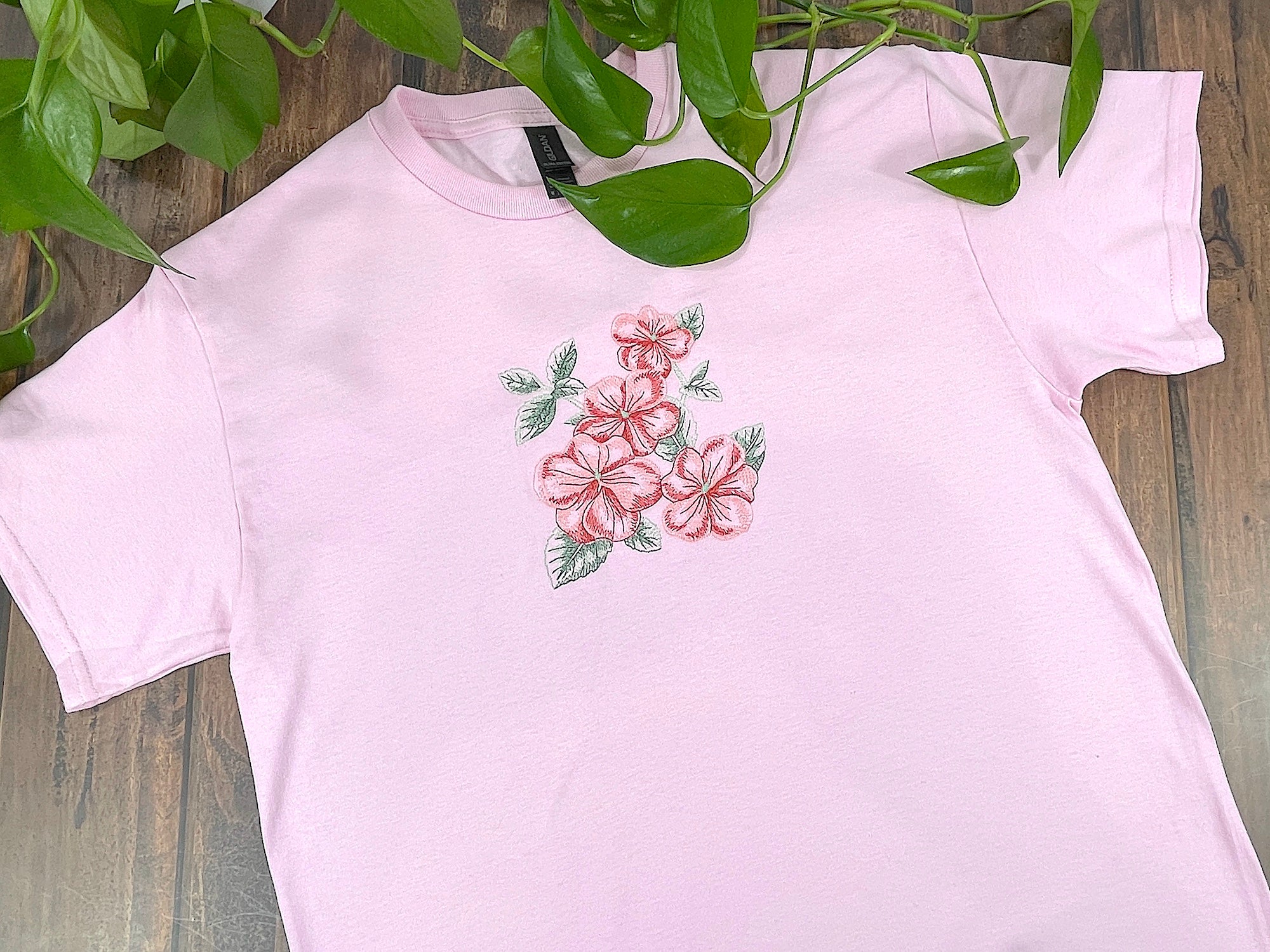 Impatient Sketch Flower T-shirt