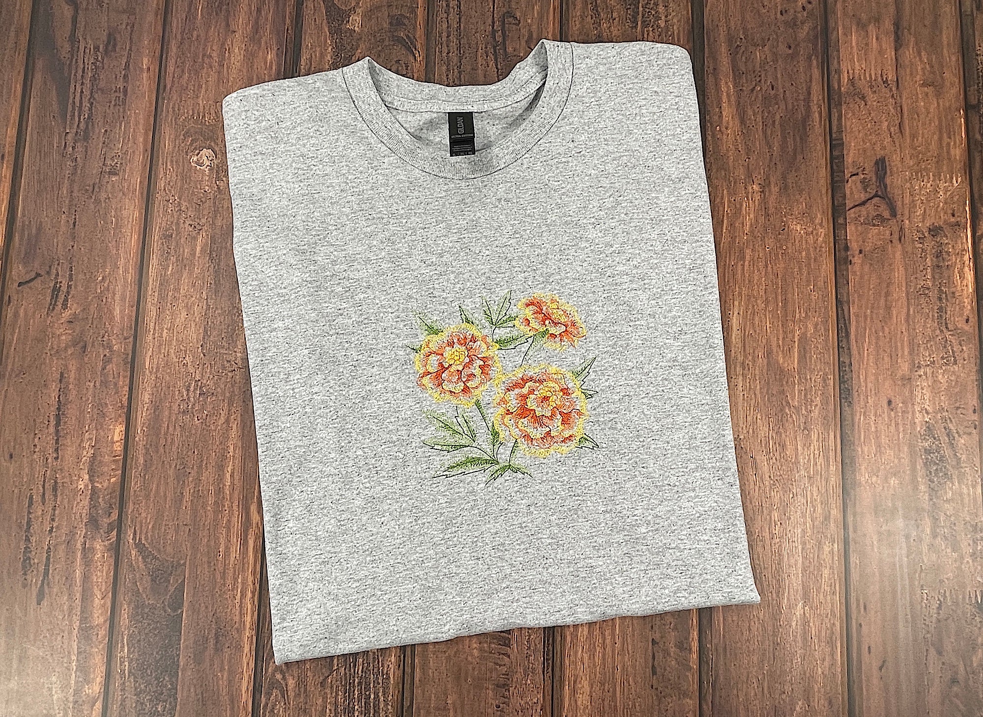 Marigold Flower T-Shirt
