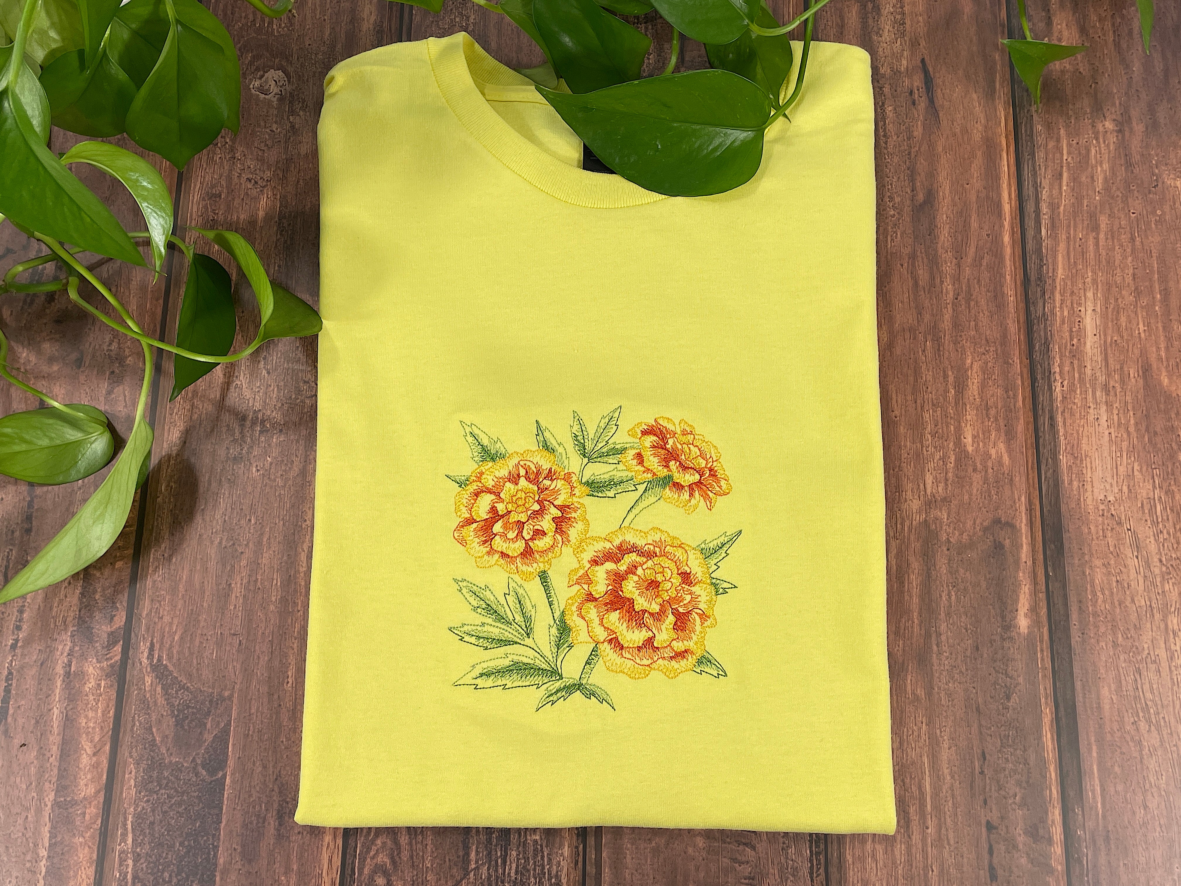 Marigold Flower T-Shirt