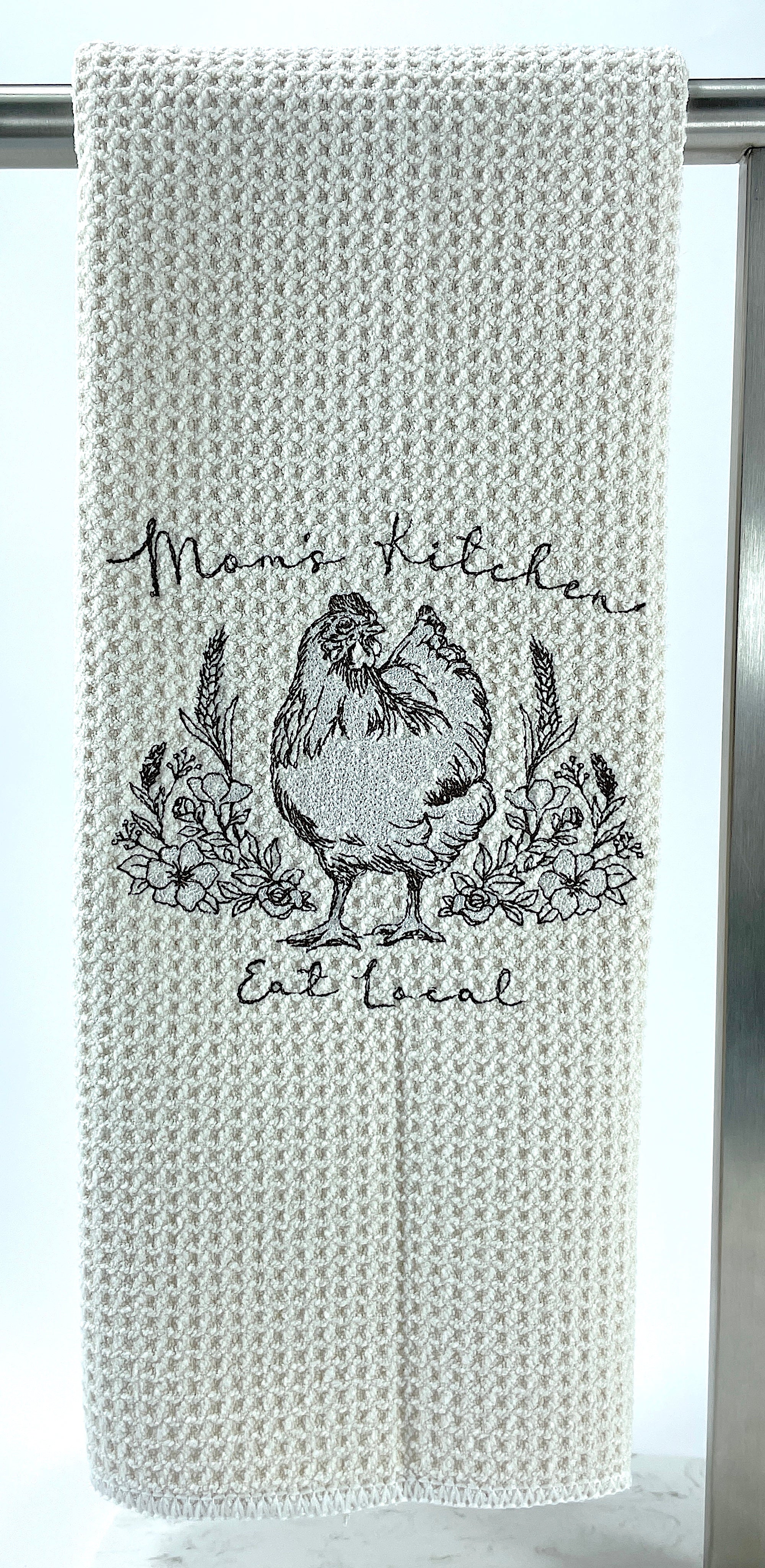 Chicken towel - Mom's Kitchen - Kitchen towel - Microfiber towel