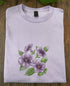 Orchid Sketch Flower T-shirt