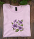 Petunia Sketch Flower T-shirt