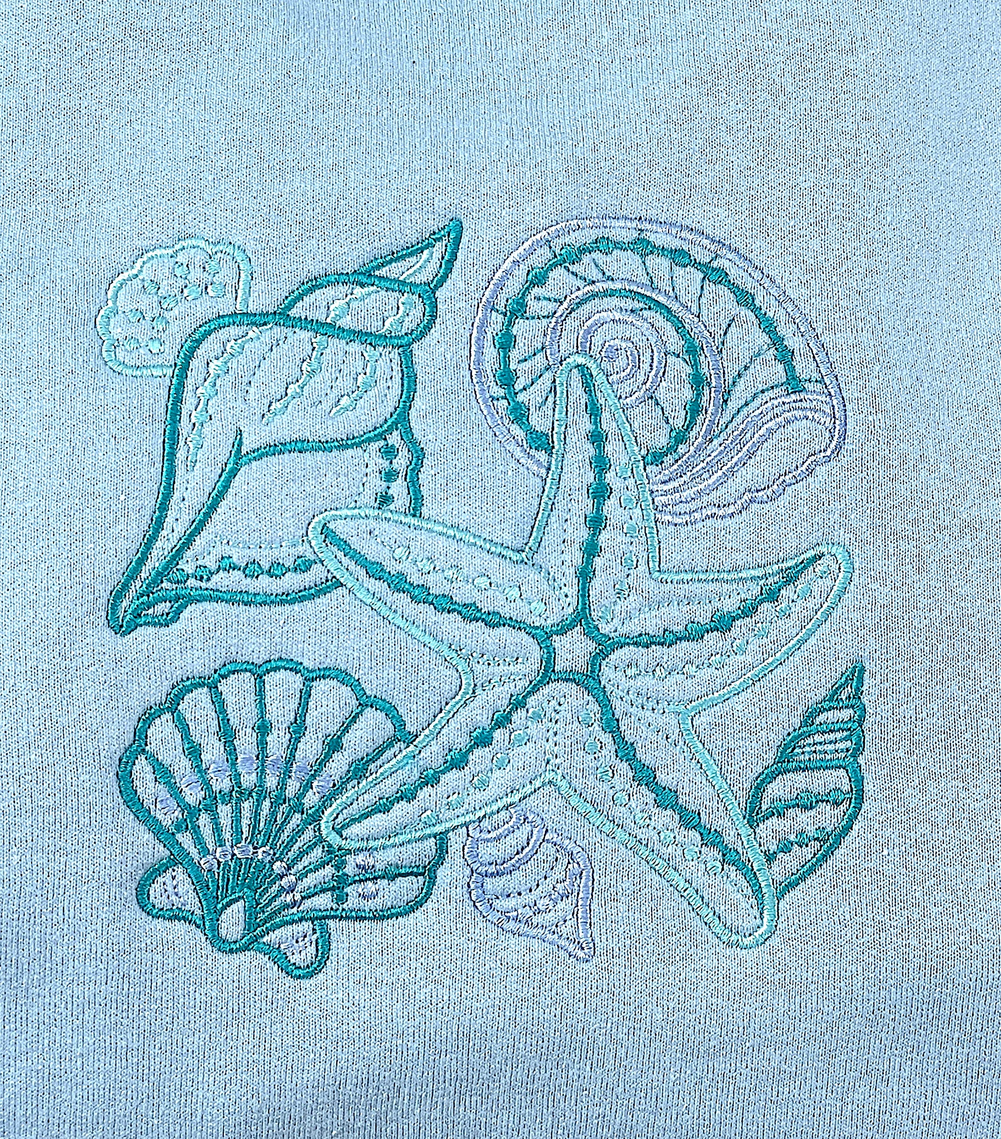 Seashell and Starfish Nautical Sweatshirt