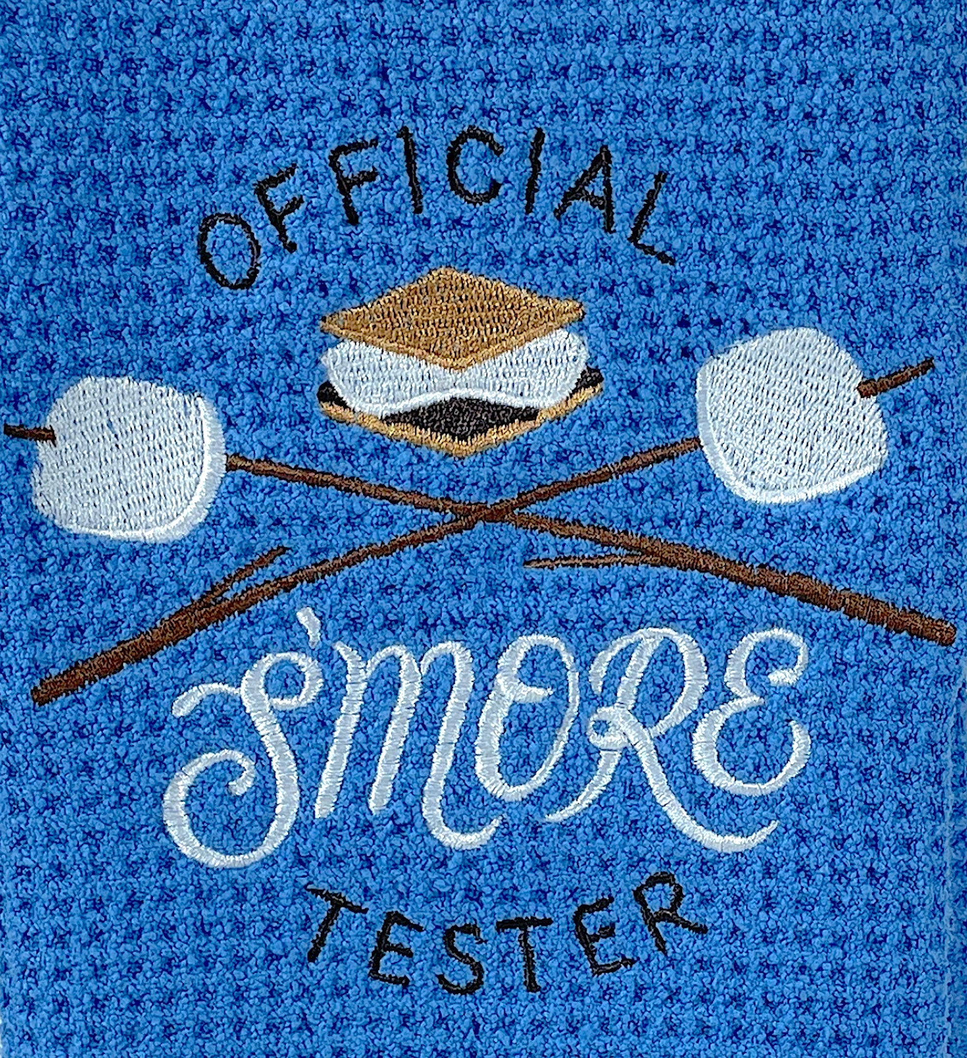 Official Smore Tester - Hand towel - Kitchen towel - Microfiber towel