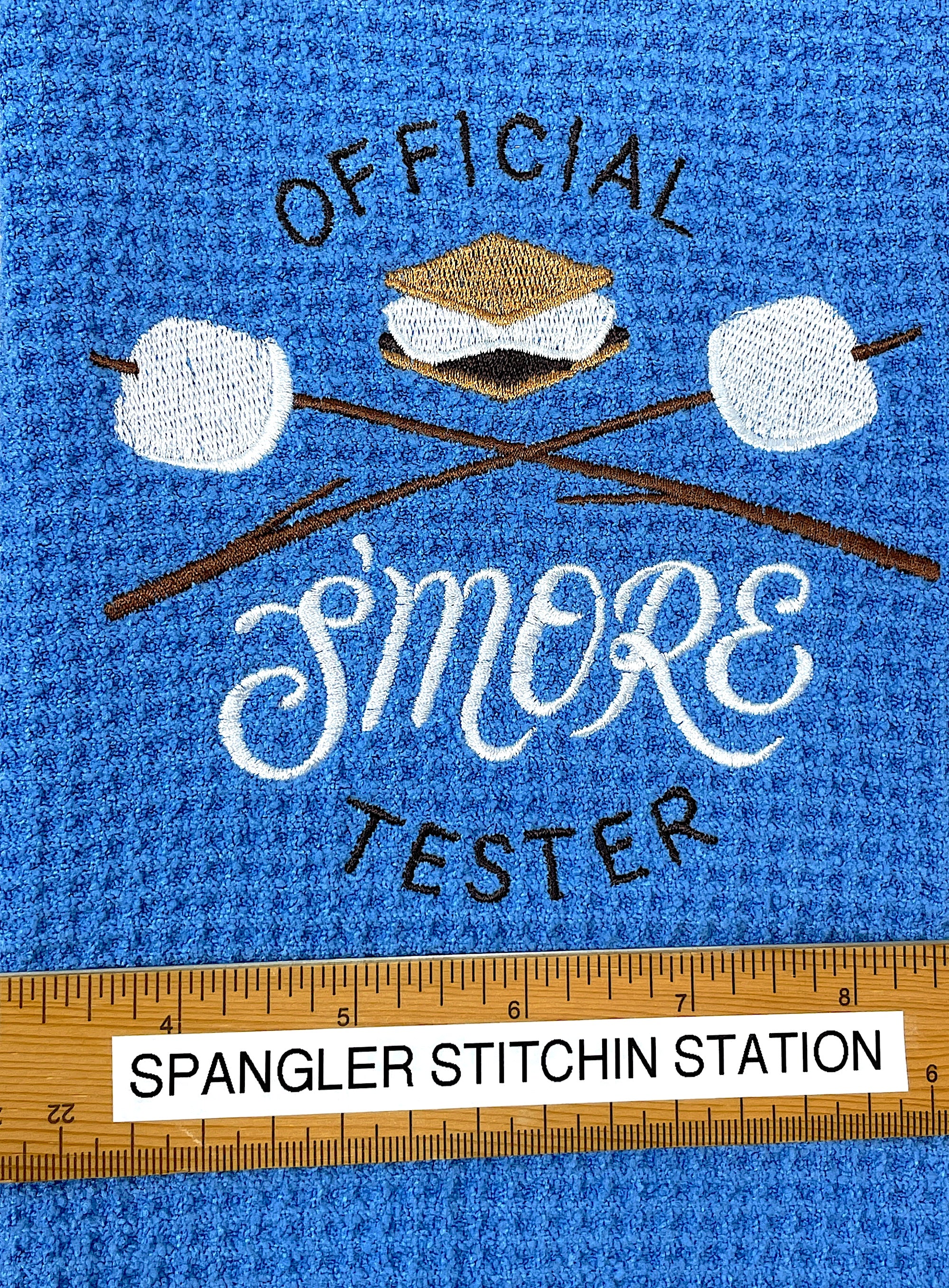 Official Smore Tester - Hand towel - Kitchen towel - Microfiber towel