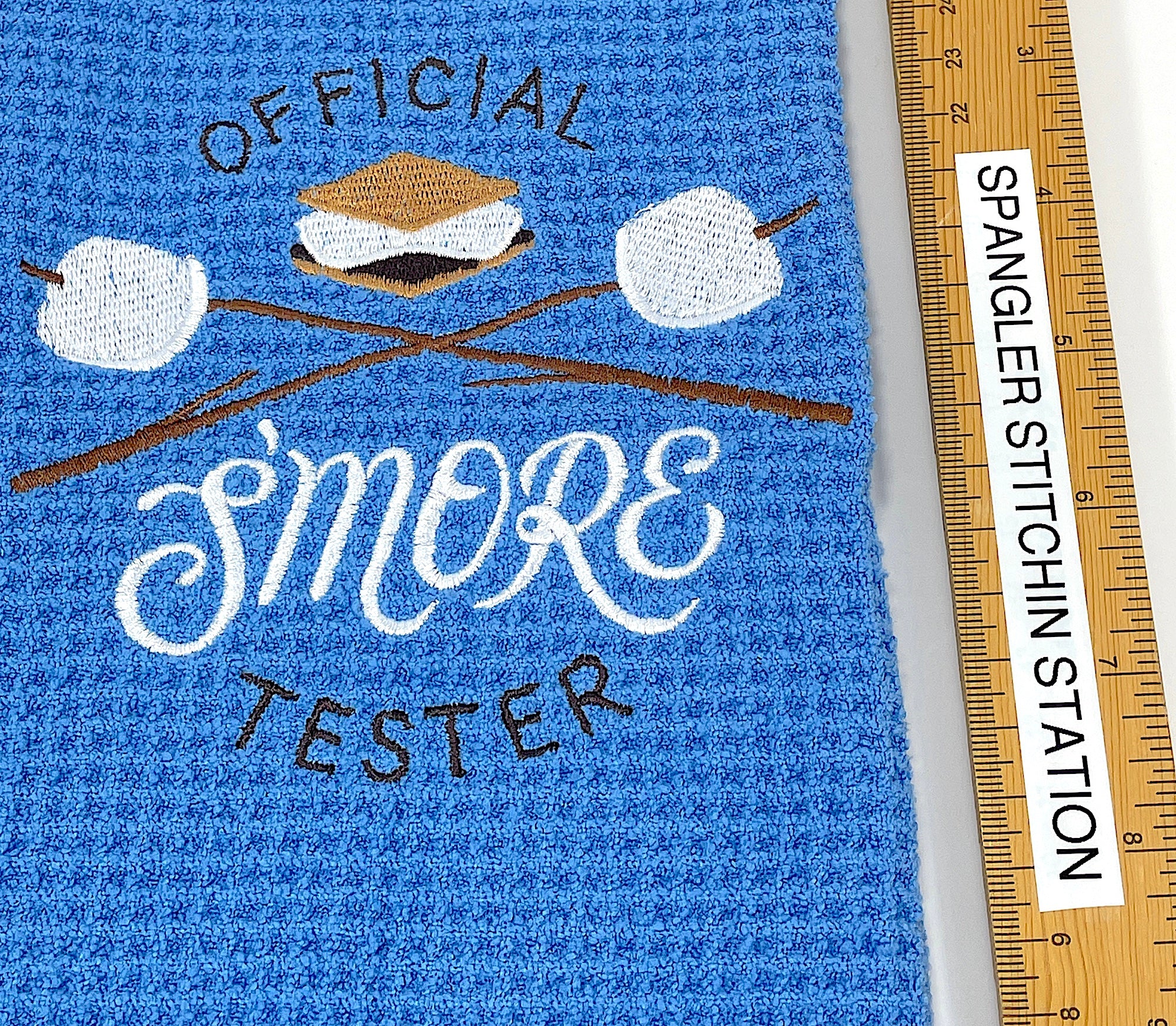 Official Smore Tester - Hand towel - Kitchen towel - Microfiber towel