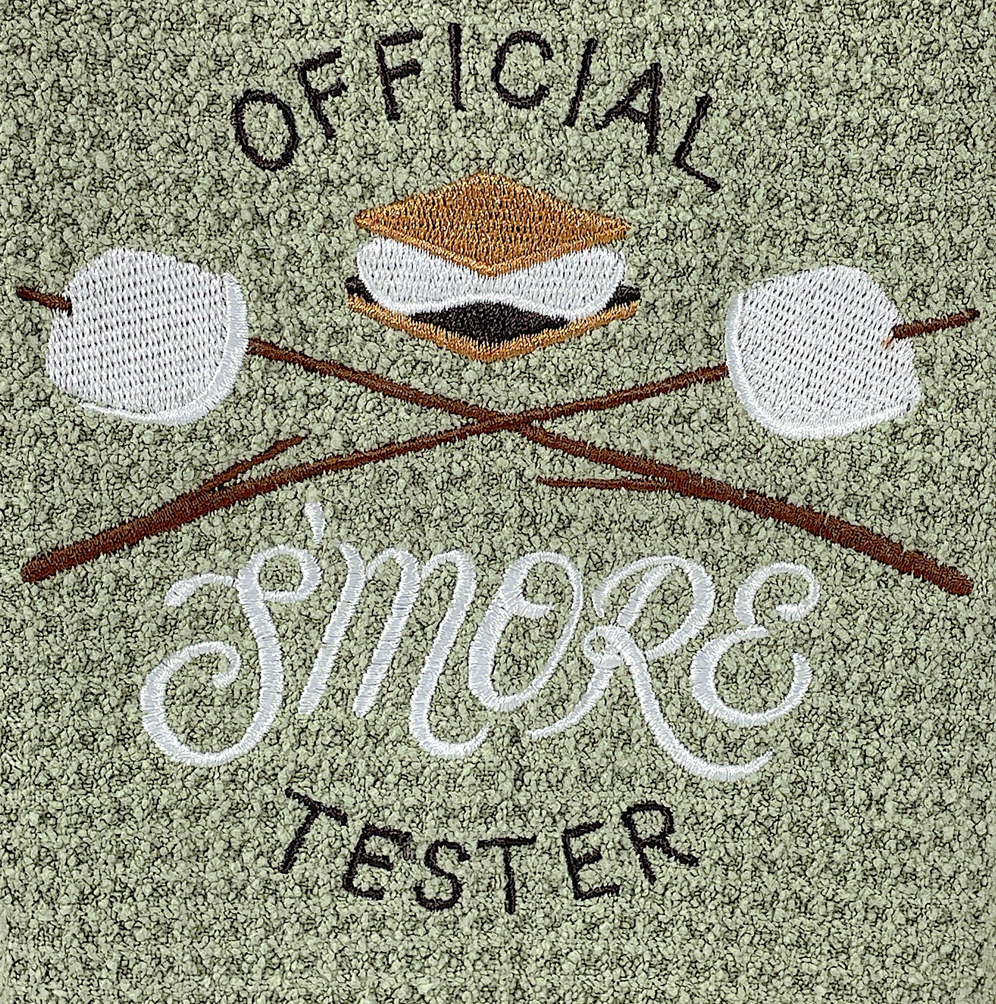 Official Smore Tester - Hand towel - Kitchen towel - Microfiber towel