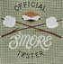 Official Smore Tester - Hand towel - Kitchen towel - Microfiber towel