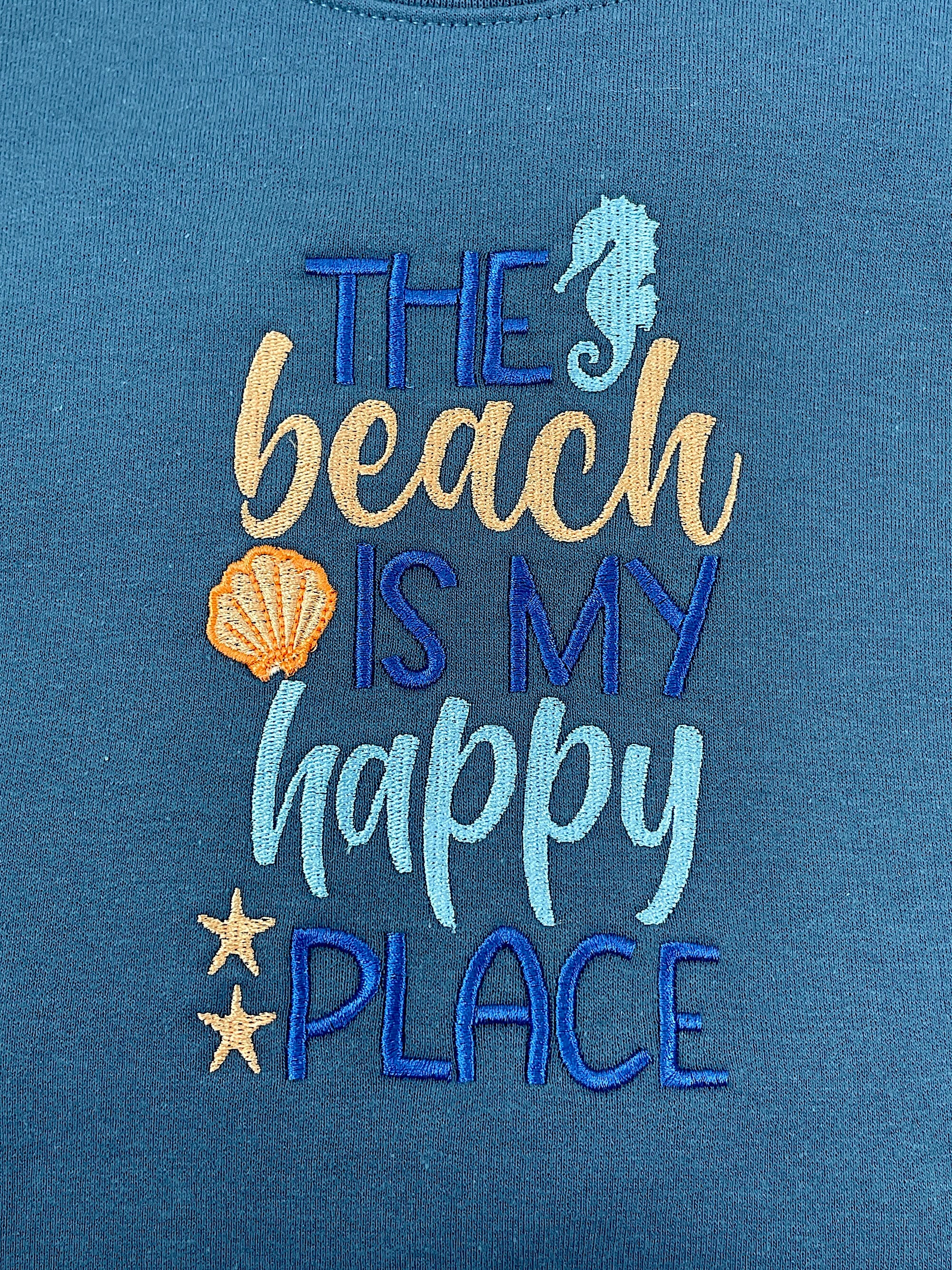 The Beach is My Happy Place Sweatshirt