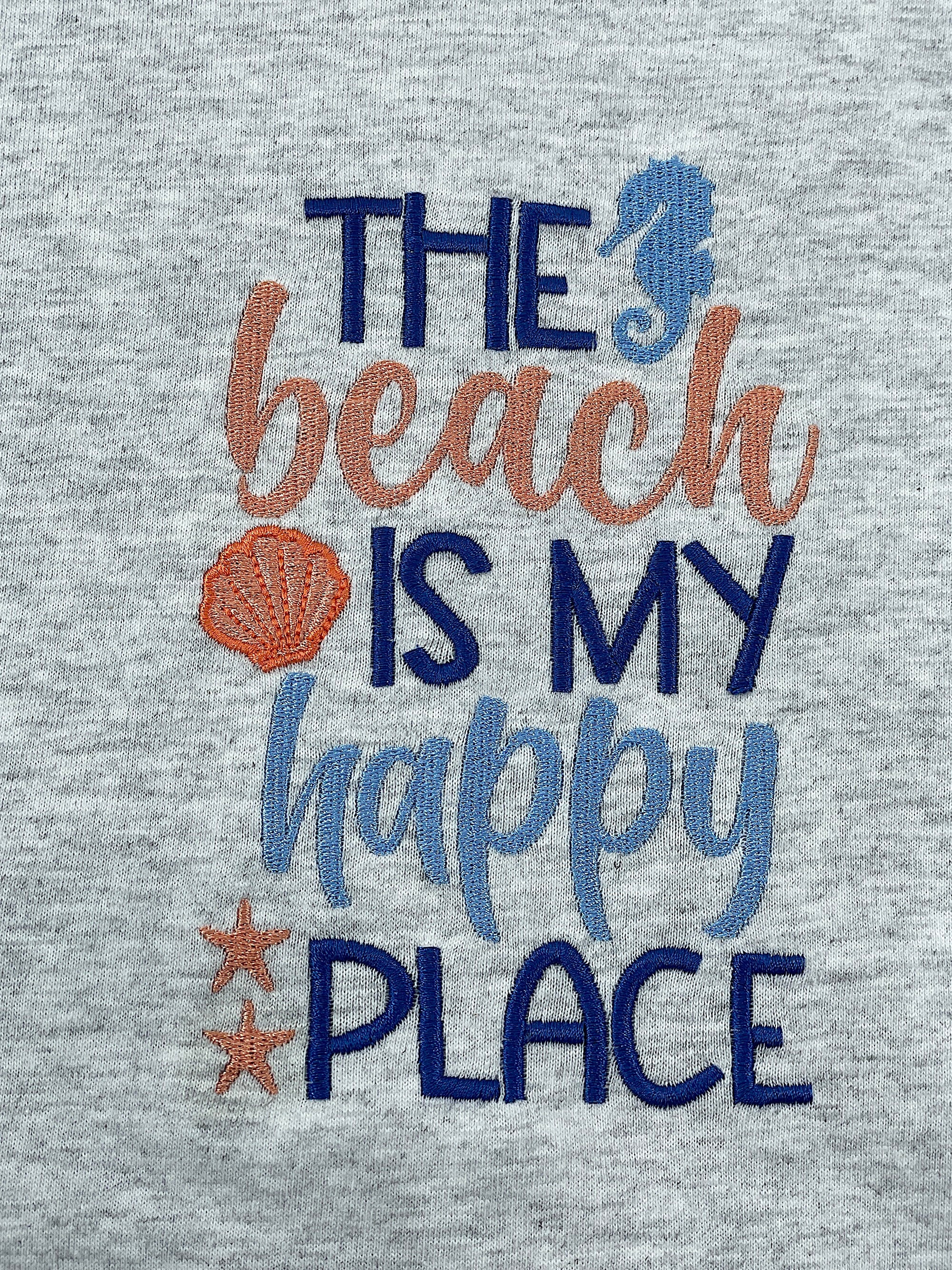 The Beach is My Happy Place Sweatshirt