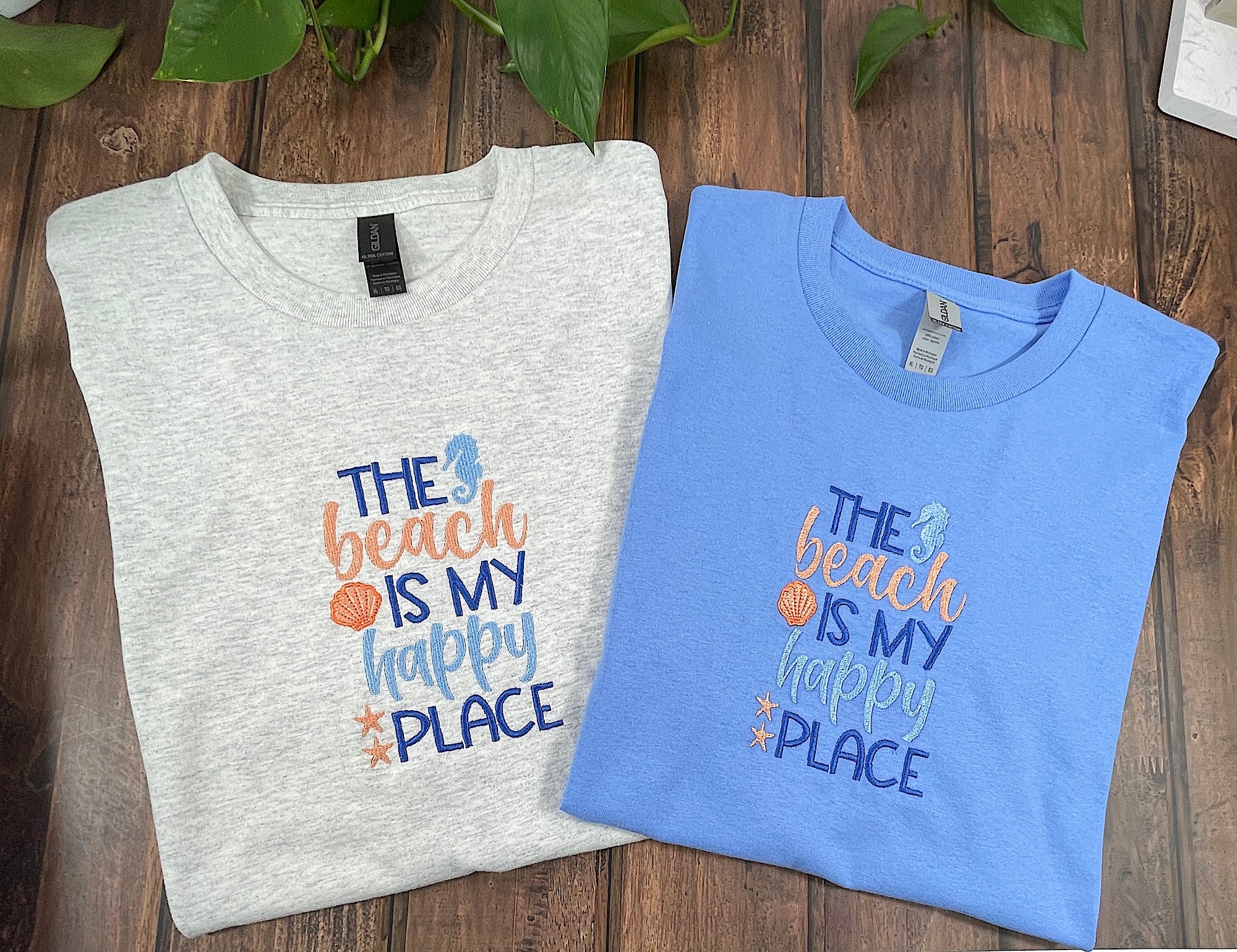 The Beach is my Happy Place Nautical t-shirt