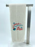 The Secret ingredient is Love - Hand towel - Kitchen towel - Microfiber Towel