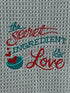 The Secret ingredient is Love - Hand towel - Kitchen towel - Microfiber Towel