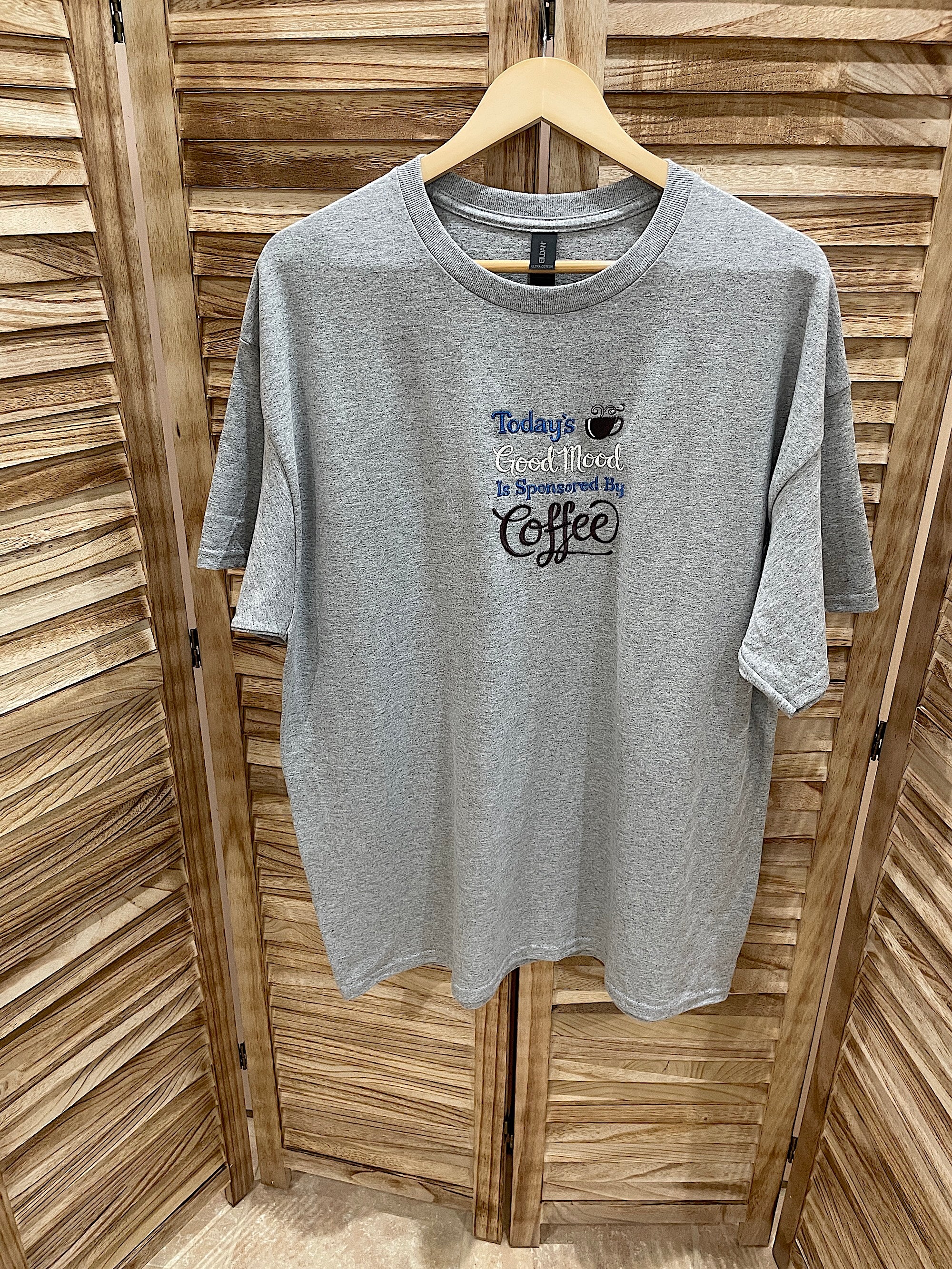 Today's Good Mood is Sponsored by Coffee T-shirt