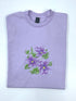 Violet Sketch Flower T-Shirt