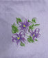 Violet Sketch Flower T-Shirt