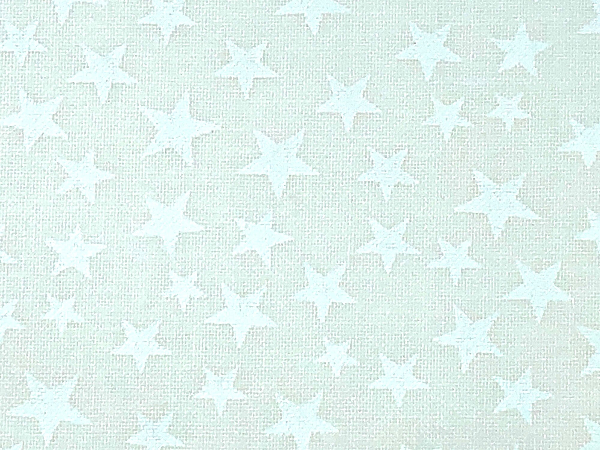 This white fabric by TC Studio is covered with white stars in different sizes.